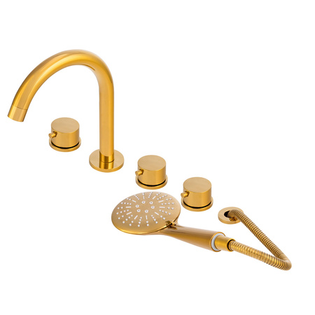 BATERIA WANNOWA 5-OTWOROWA S-1216G ZŁOTA