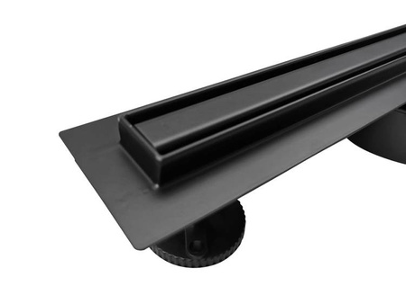 Odpływ Liniowy exclusive SLIM - 600mm CZARNY