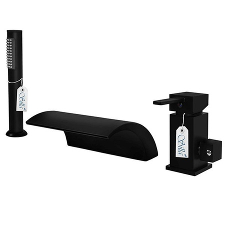 BATERIA WANNOWA CASCADE S-1006B 3-OTWOROWA CZARNA