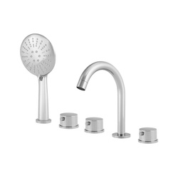 BATERIA WANNOWA 5-OTWOROWA S-1216 CHROM