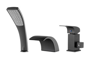 BATERIA WANNOWA 3-OTWOROWA CASCADE NAWANNOWA S-1169B CZARNA