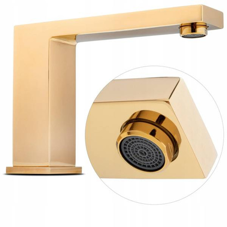 BATERIA WANNOWA CUBO 3-OTWOROWA S-1032G ZŁOTA