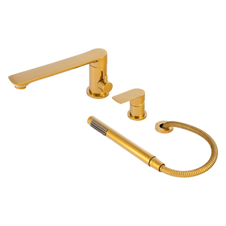 BATERIA WANNOWA 3-OTWOROWA S-1217G ZŁOTA