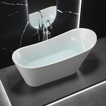 WANNA WOLNOSTOJĄCA ALLISON AKRYLOWA 170X75X72 BIAŁA