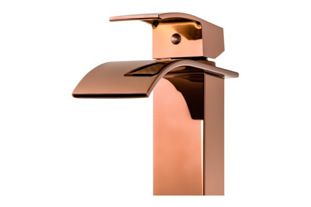 BATERIA UMYWALKOWA CASCADE SEM-1001G RÓŻOWE ZŁOTO