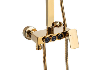 ZESTAW PRYSZNICOWY BIANCA NATRYSKOWY NATYNKOWY S-1160G ZŁOTY