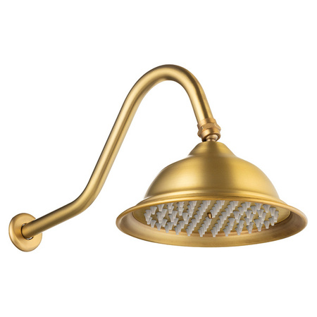 ZESTAW PRYSZNICOWY PODTYNKOWY RETRO S-1175V STARE ZŁOTO