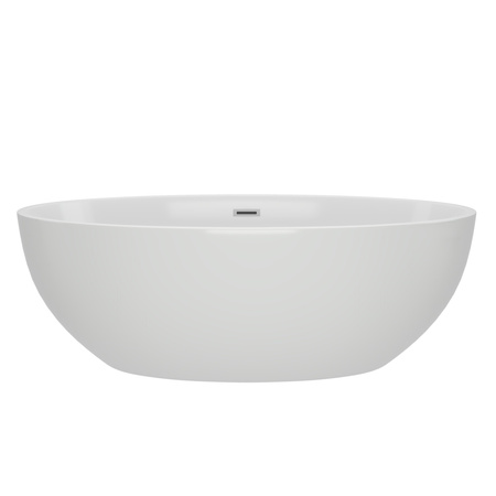 WANNA WOLNOSTOJĄCA LUNA AKRYLOWA 175X100X58 BIAŁA