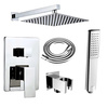 ZESTAW NATRYSKOWY PODTYNKOWY BASILIO S-1103 V2 CHROM