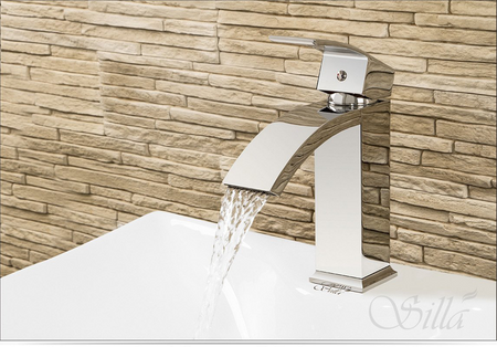 BATERIA UMYWALKOWA NEIRA STOJĄCA NISKA S-1020L CHROM