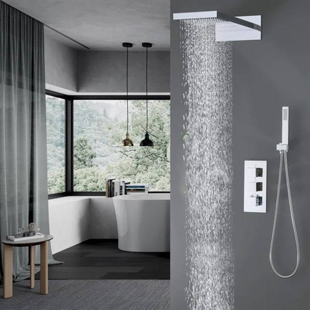 ZESTAW PRYSZNICOWY ENZO NATRYSKOWY PODTYNKOWY S-1159 CHROM