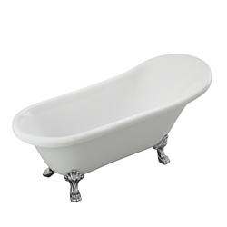 WANNA WOLNOSTOJĄCA ISABEL AKRYLOWA 150X75X72 BIAŁA