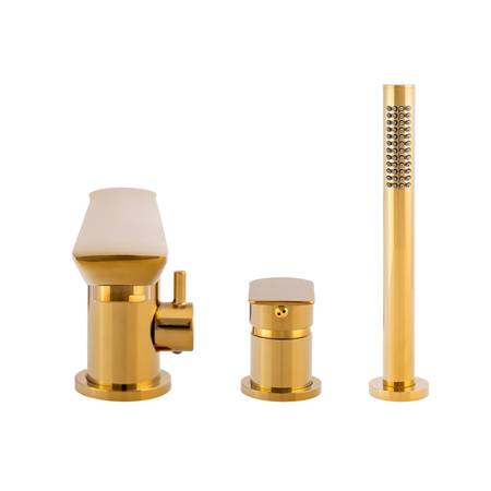 BATERIA WANNOWA 3-OTWOROWA S-1217G ZŁOTA