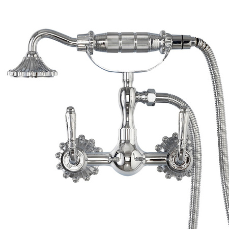 BATERIA WANNOWA ISABELLA PRYSZNICOWA ŚCIENNA RETRO S-1183 CHROM