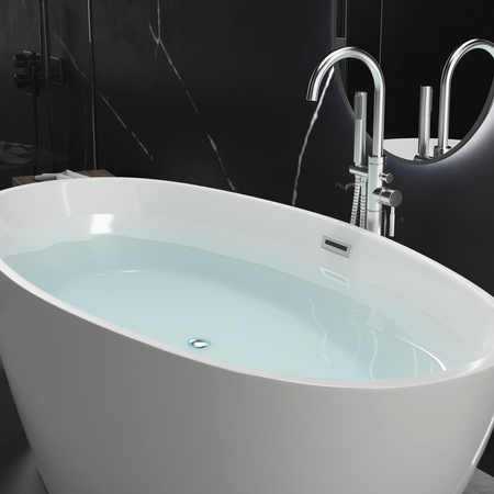 WANNA WOLNOSTOJĄCA SKYLER AKRYLOWA 180X80X58 BIAŁA