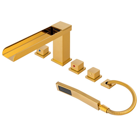 BATERIA WANNOWA 5-OTWOROWA S-1213G ZŁOTA