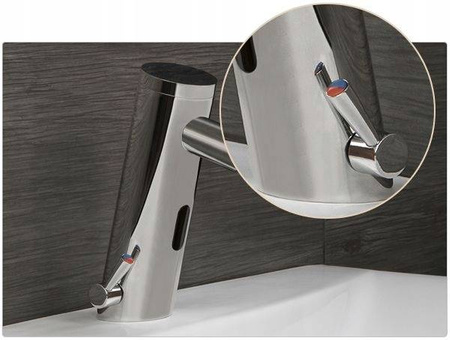 BATERIA UMYWALKOWA BEZDOTYKOWA Z SENSOREM S-1016 CHROM