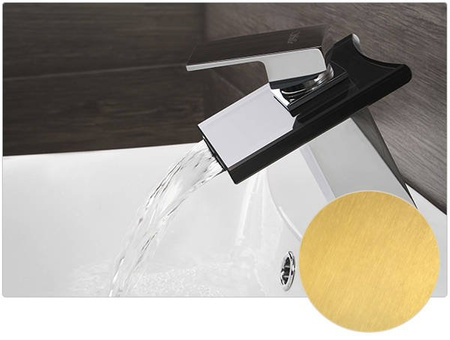 BATERIA UMYWALKOWA SZKLANA LUNA S-1002 CHROM