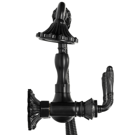 BATERIA WANNOWA ISABELLA PRYSZNICOWA ŚCIENNA RETRO S-1183B CZARNA