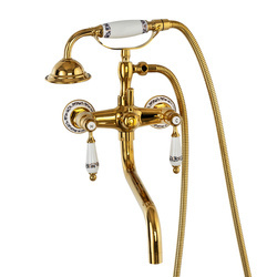 BATERIA WANNOWA ŚCIENNA PALOMA RETRO S-1184G ZŁOTA