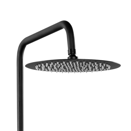 ZESTAW PRYSZNICOWY NATRYSKOWY NATYNKOWY VALERIA S-1200B CZARNY