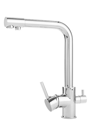 BATERIA KUCHENNA ZLEWOZMYWAKOWA TRÓJDROŻNA CHROM S-2103