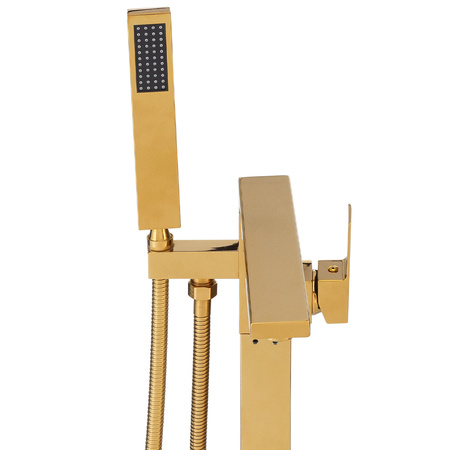 BATERIA WANNOWA CUBO WOLNOSTOJĄCA S-1082G ZŁOTA