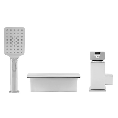 BATERIA WANNOWA CASCADE 3-OTWOROWA S-1006 V4 CHROM