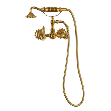 BATERIA WANNOWA ISABELLA PRYSZNICOWA ŚCIENNA RETRO S-1183G ZŁOTA