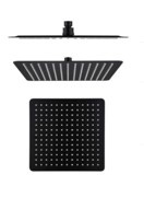 DESZCZOWNICA PRYSZNICOWA 30x30 CM S-166B CZARNA