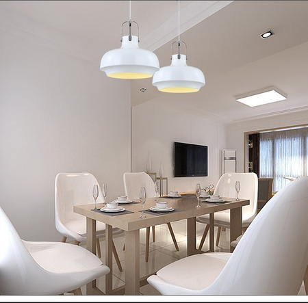 LAMPA SUFITOWA WISZĄCA 21377B BIAŁY