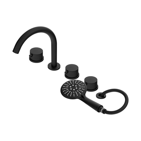 BATERIA WANNOWA 5-OTWOROWA S-1216B CZARNA