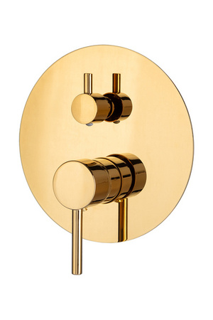 BATERIA WANNOWA PODTYNKOWA ROSA S-1096G ZŁOTA