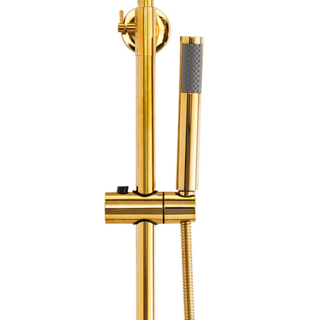 ZESTAW PRYSZNICOWY NATRYSKOWY NATYNKOWY VALERIA S-1200G ZŁOTY