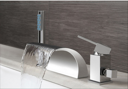 BATERIA WANNOWA CASCADE 3-OTWOROWA S-1006 CHROM