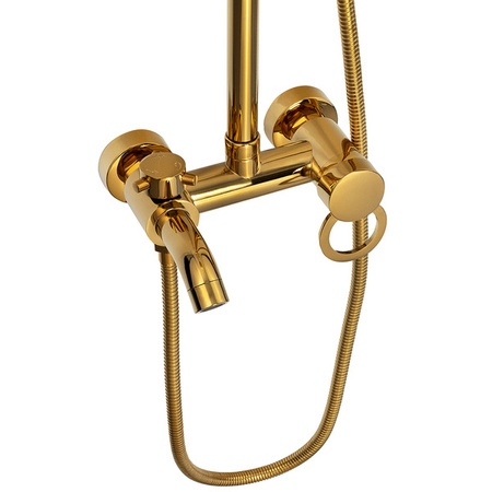 ZESTAW PRYSZNICOWY SENTINI NATRYSKOWY NATYNKOWY S-1191G ZŁOTY