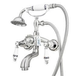 BATERIA WANNOWA PALOMA ŚCIENNA RETRO S-1126 CHROM