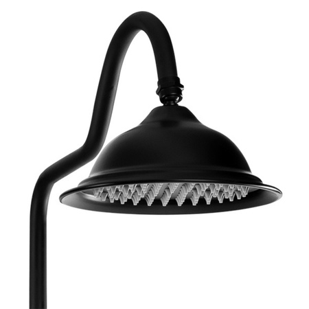 ZESTAW PRYSZNICOWY NATRYSKOWY NATYNKOWY RETRO MATILDA S-1201B CZARNY