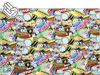 FOLIA OKLEINA STICKER BOMB DH-49