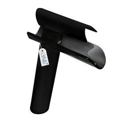 BATERIA UMYWALKOWA MONA WYSOKA SZKLANA S-1025B CZARNA