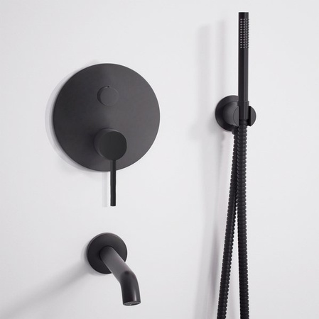 BATERIA WANNOWA MERA PODTYNKOWA S-1096 CZARNA