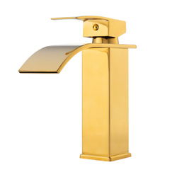 BATERIA UMYWALKOWA CASCADE NISKA STOJĄCA SEM-1001G ZŁOTA