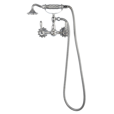 BATERIA WANNOWA ISABELLA PRYSZNICOWA ŚCIENNA RETRO S-1183 CHROM