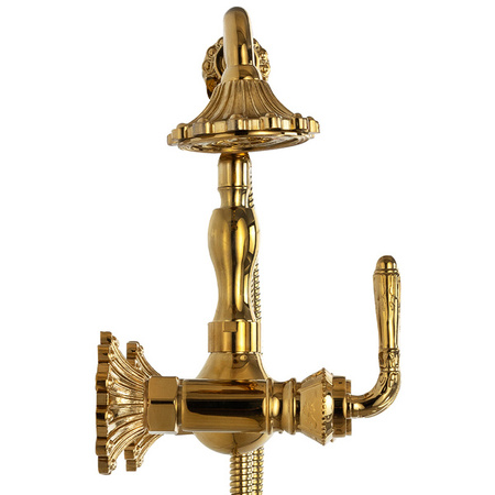 BATERIA WANNOWA ISABELLA PRYSZNICOWA ŚCIENNA RETRO S-1183G ZŁOTA