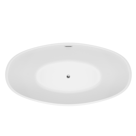 WANNA WOLNOSTOJĄCA SKYLER AKRYLOWA 170X80X58 BIAŁA