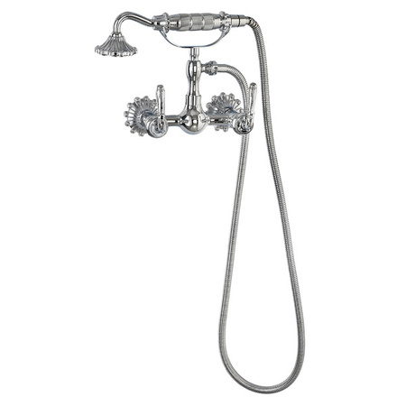 BATERIA WANNOWA ISABELLA PRYSZNICOWA ŚCIENNA RETRO S-1183 CHROM