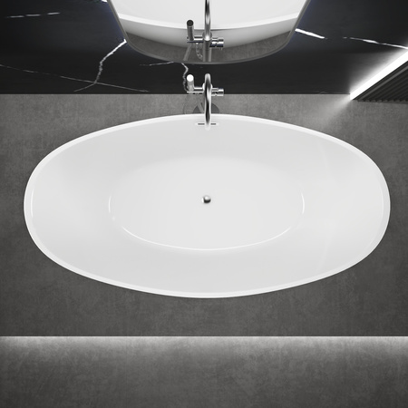 WANNA WOLNOSTOJĄCA SKYLER AKRYLOWA 180X80X58 BIAŁA