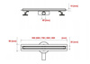 Odpływ Liniowy exclusive SLIM - 700mm ZŁOTY