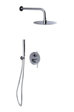 ZESTAW NATRYSKOWY PODTYNKOWY CARLO S-1098 CHROM