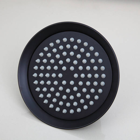 ZESTAW PRYSZNICOWY RETRO CAMILLA NATRYSKOWY NATYNKOWY S-1158B CZARNY